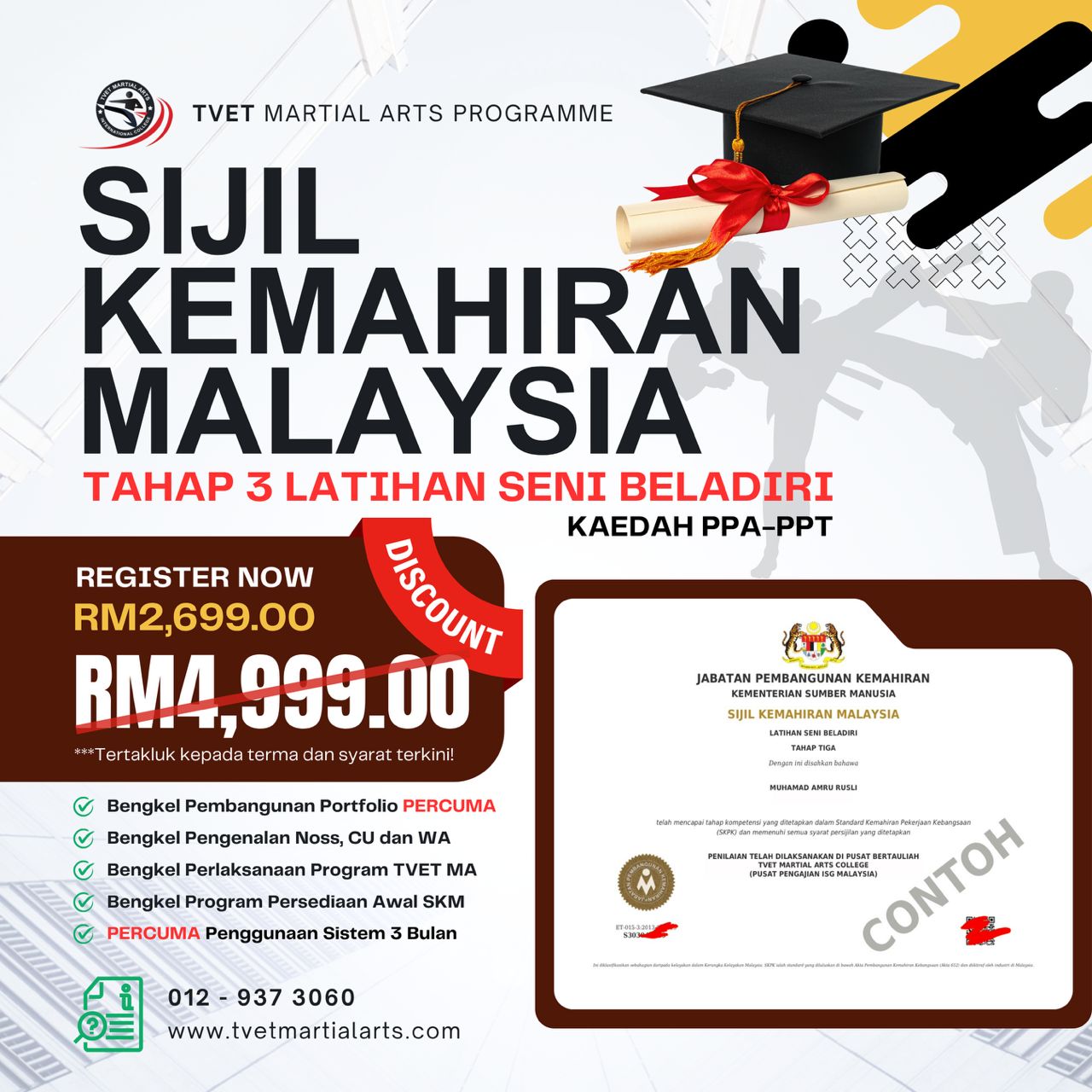 Tahap 3 TVET Martial Arts